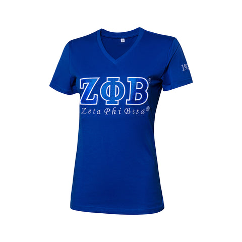 Zeta embroidered shirt