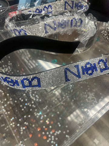 Zeta Rhinestone Strap