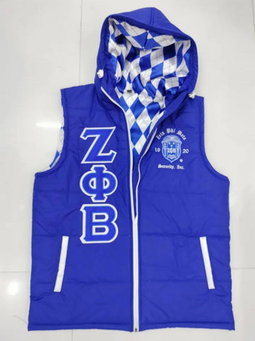 Zeta Vest Argyle Special Order