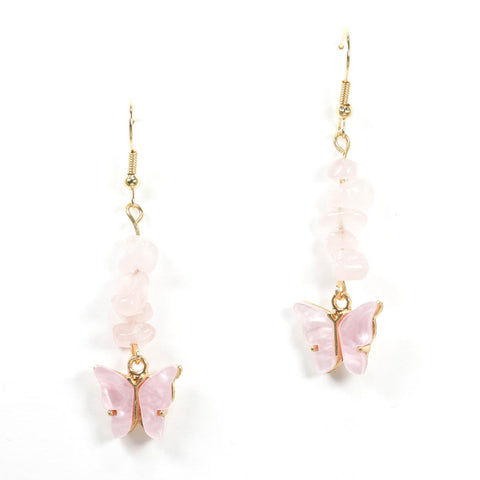 Dangling Butterflies Earrings