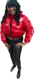 Delta Puffer bomber jacket