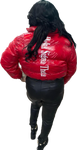 Delta Puffer bomber jacket