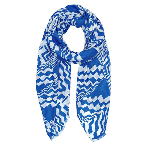 Blue and White Sarong