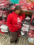 Delta shield hoodie