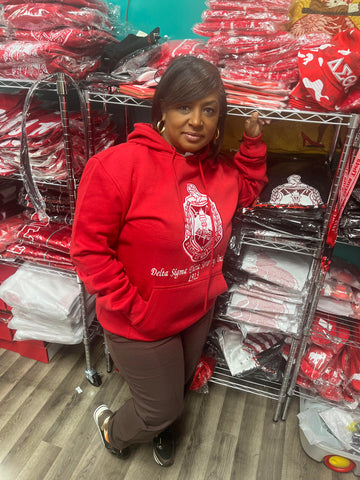 Delta shield hoodie