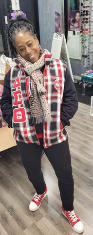 Delta Plaid Vest