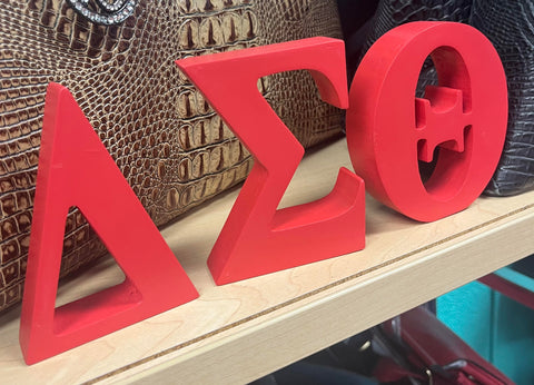 Delta Wooden letters