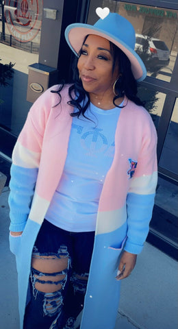 Gamma Phi Delta Sweater Coat