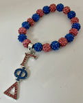 Gamma Phi Delta Bling Bracelet
