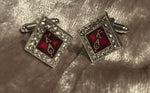 Kappa Diamond Cuff link