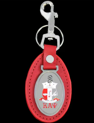 Kappa Alpha Psi Leather Key Fob