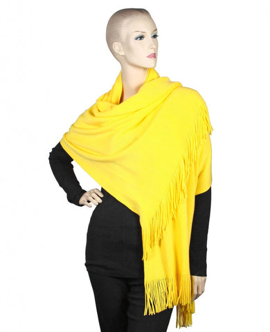 Yellow Oversized Scarf