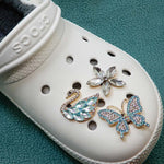 Rhinestone butterfly gibbet
