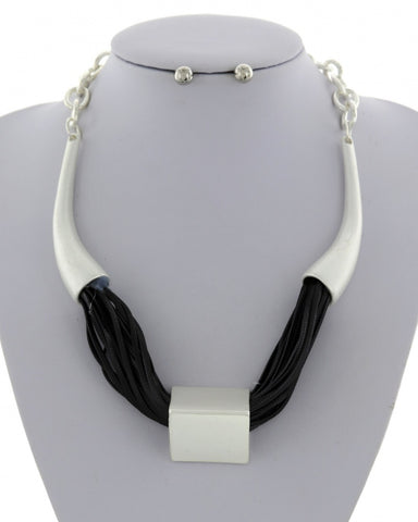 Warrior in Silver Necklace