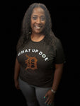 What Up Doe Rhinestone T shirt