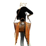 Ashley's Fringe Satchel