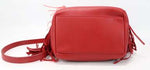 Luxury leather Crest Crossbody