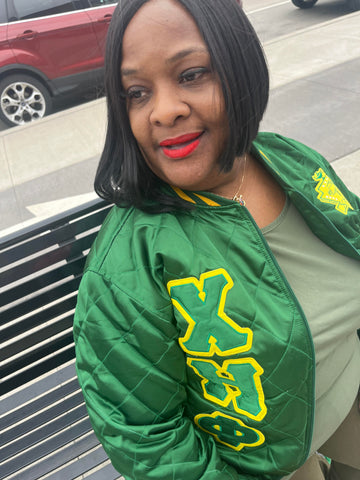Chi Eta Phi Diamond Jacket