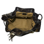 1211-SL- DRAWSTRING BAG W/ CRYSTALS