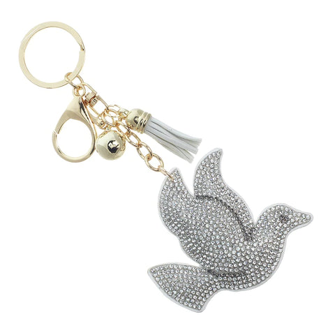 Dove Keychain