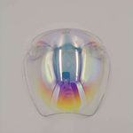 iridescent  face shield