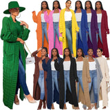 Long Sweater Cardigan