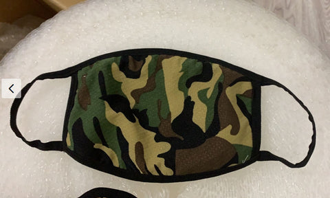 Camo Face Mask