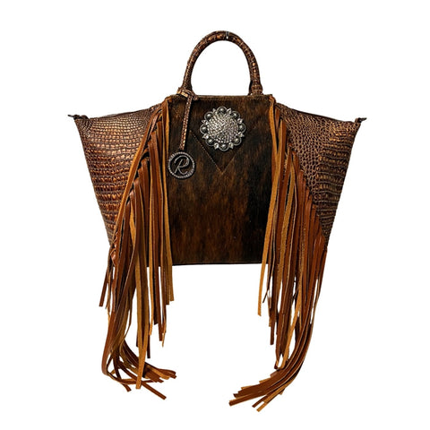 Ashley's Fringe Satchel