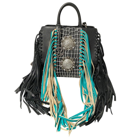 Shelly's Fringe Satchel