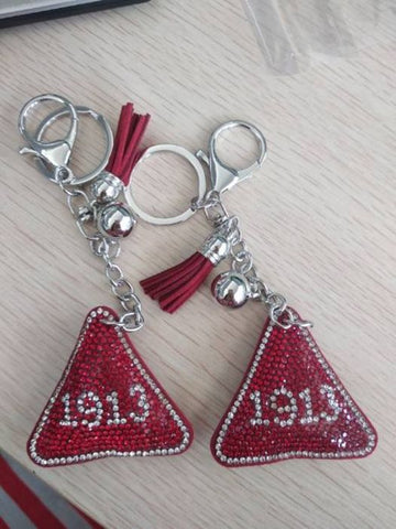 Delta Pyramid Key chain
