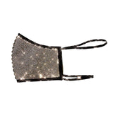 Silver Bling Face Mask