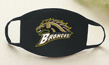 Western Broncos Face Mask -
